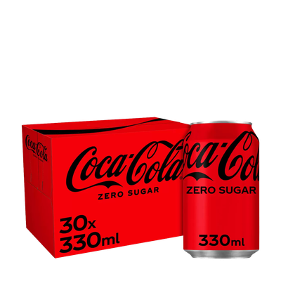 Zero Sugar Multipack Cans from Coca Cola 