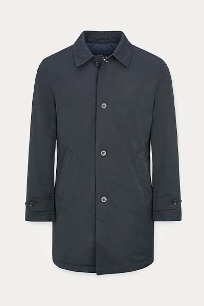 Garbardine Car Coat from Hackett