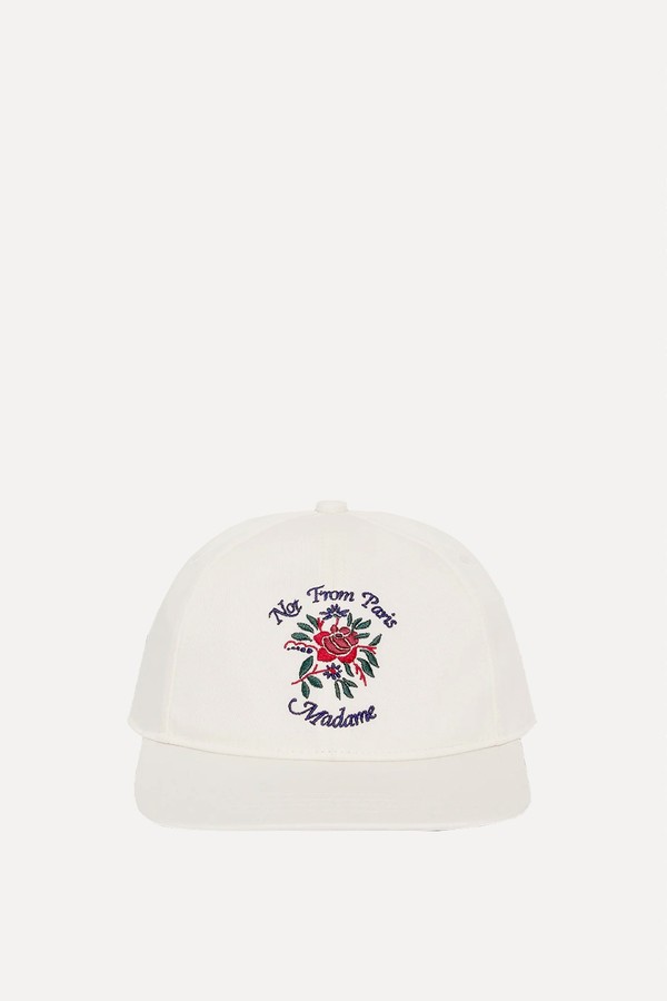 La Casquette Slogan Rose Cap from Drôle de Monsieur