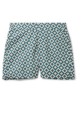 Pangra Short-Length Printed Swim Shorts from Frescobol Carioca