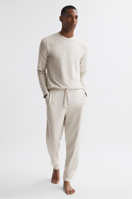 Jose Drawstring Fleece Lined Joggers   from Reiss