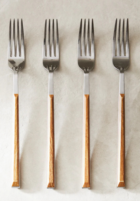 Forks With Wood-Effect Handles from Zara