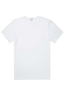 Pima Cotton Linen T-Shirt from Sunspel