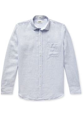 Slim fit Pinstripe Linen Shirt from Hartford