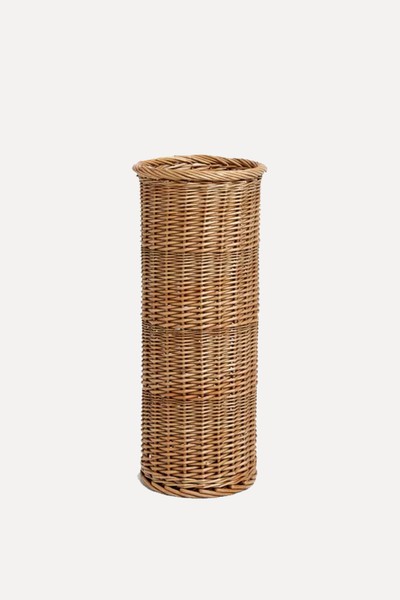 Modern Country Wicker Umbrella Stand from John Lewis