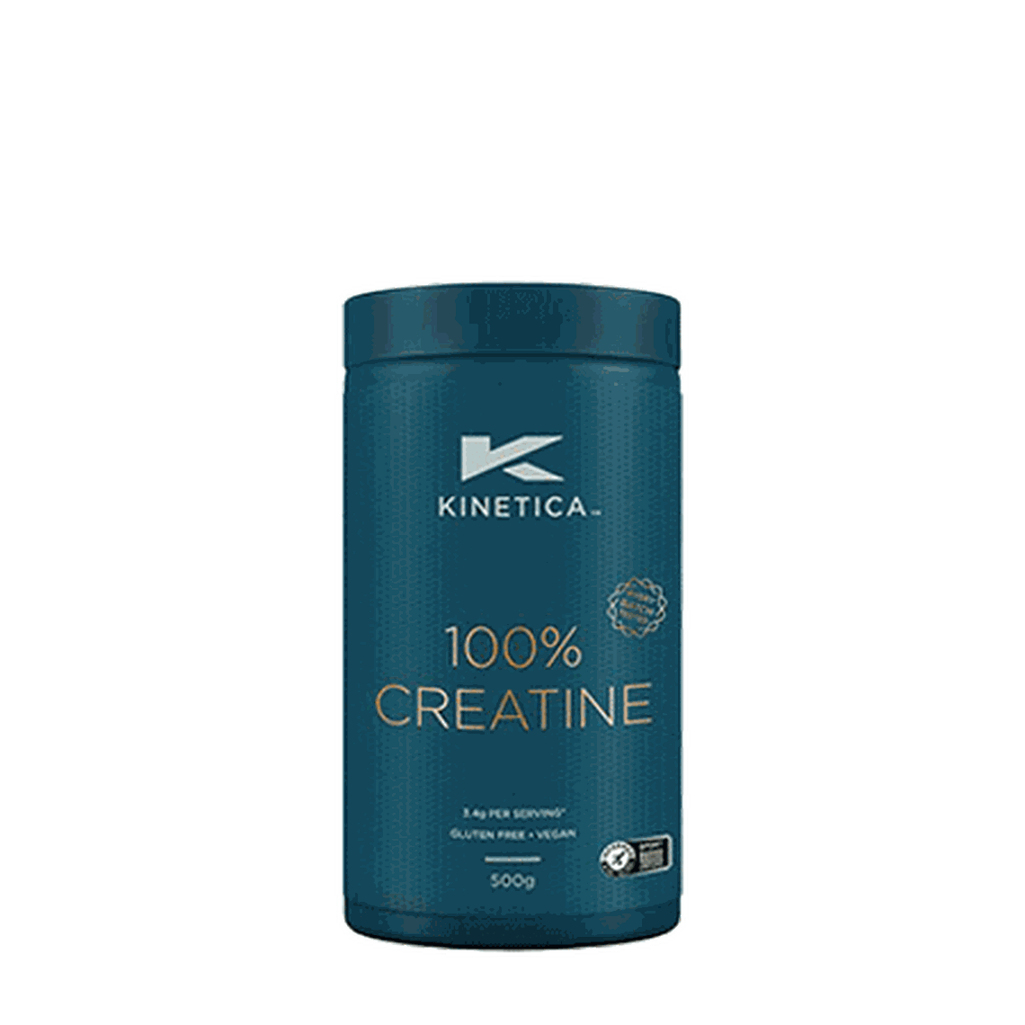 100% Creatine Unflavoured 500g from Kinetica