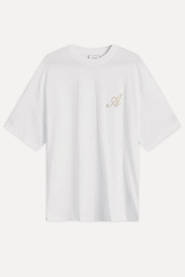 Capital Logo Embroidered T-Shirt  from Axel Arigato