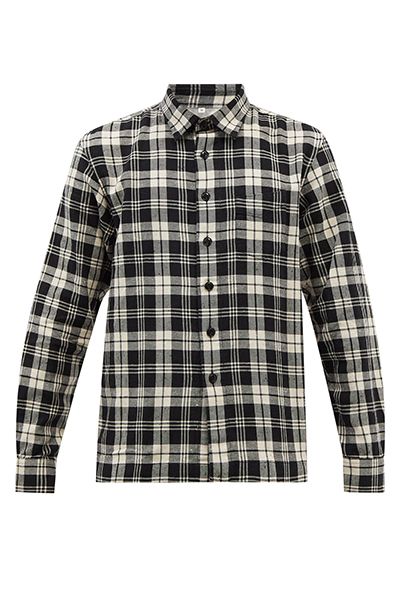 Sol Check Cotton-Twill Overshirt from Officine Générale