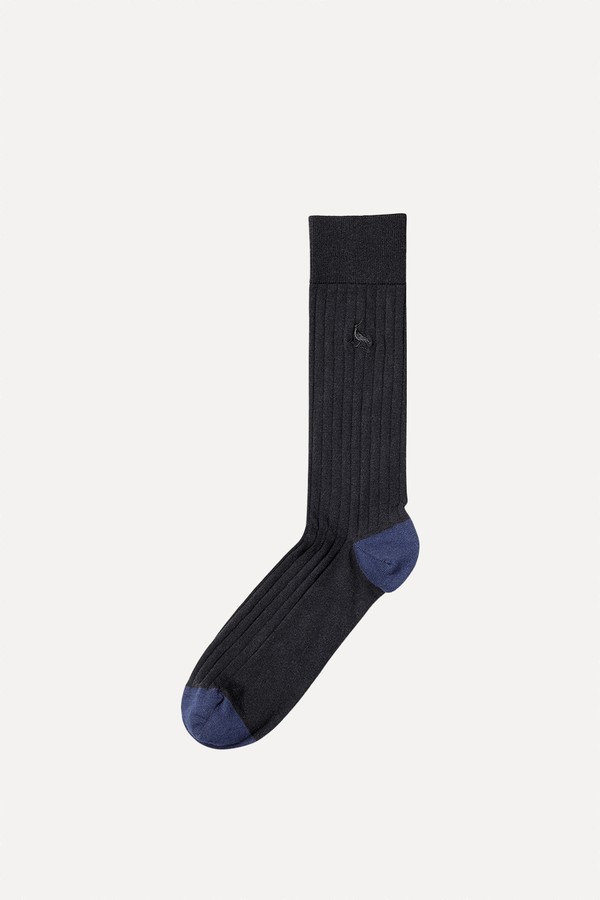 Cotton Rib Socks from Charles Tyrwhitt