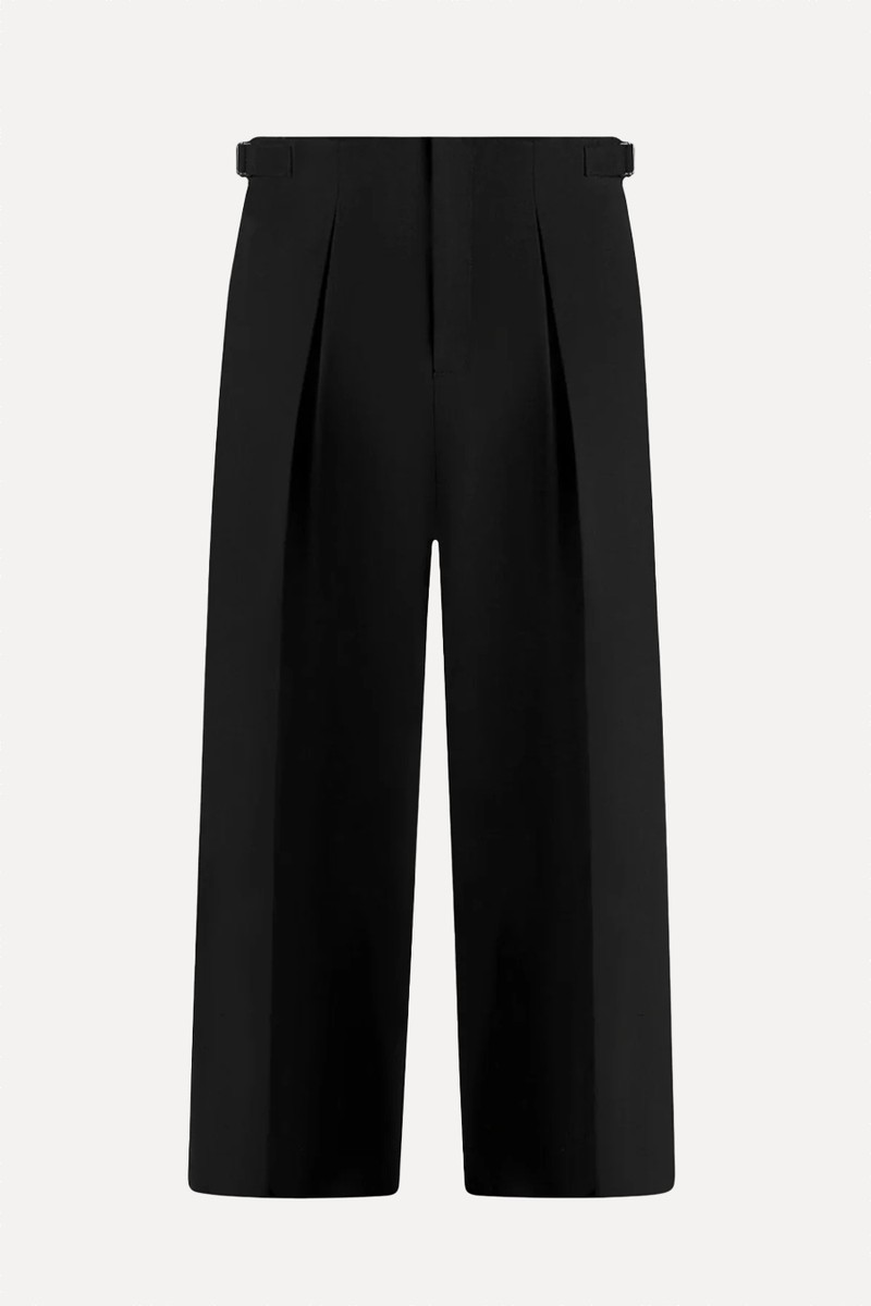Lior Box Pleat Wide Leg Trousers from Manière De Voir