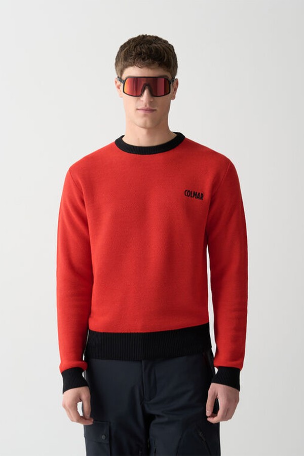 Technical Wool Pullover from Colmar