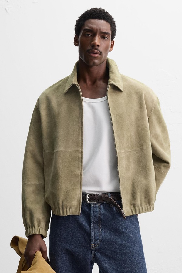 Suede Leather Jacket