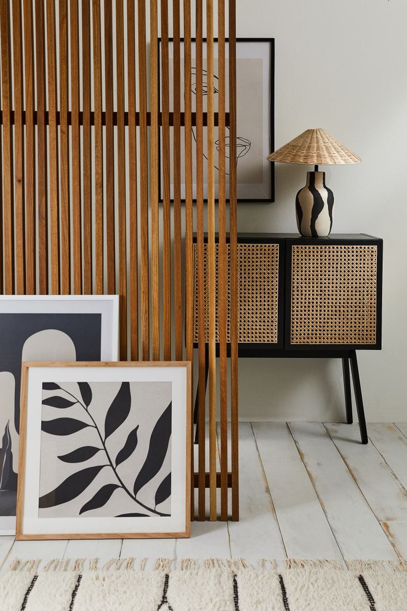 Rattan-Door Cabinet, £229.99 | H&M HOME