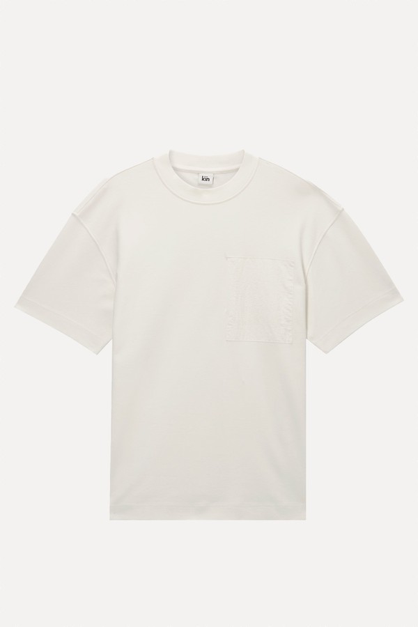 Cotton Regular Fit Pocket T-Shirt from Kin