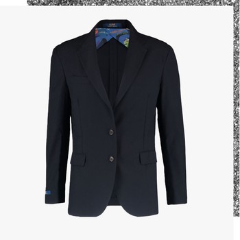 Navy Wool Blend Blazer, £79.99 (was £345)