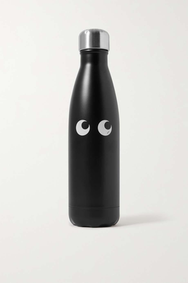 Eyes Printed Stainless Steel Water Bottle from Anya Hindmarch