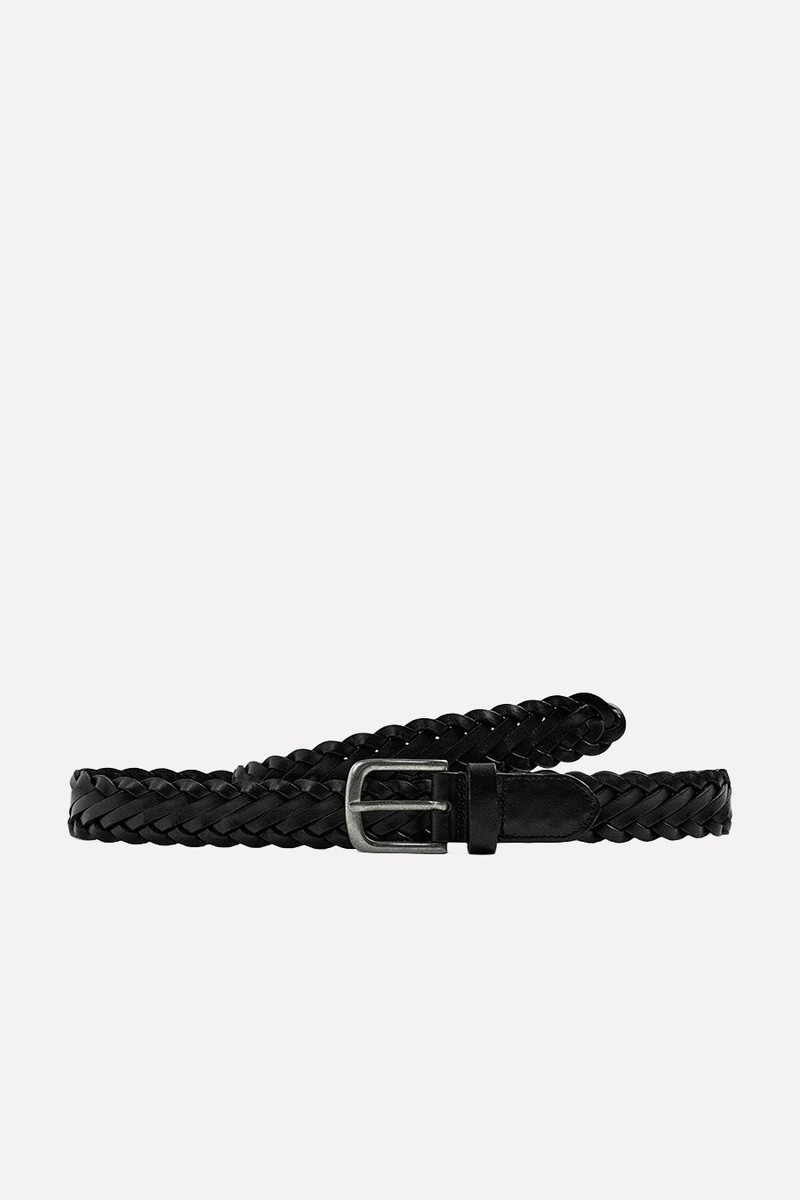 Braided Leather Belt
