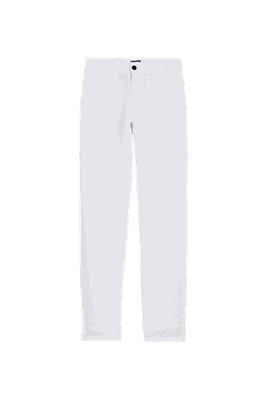 Straight Linen Pants Solid