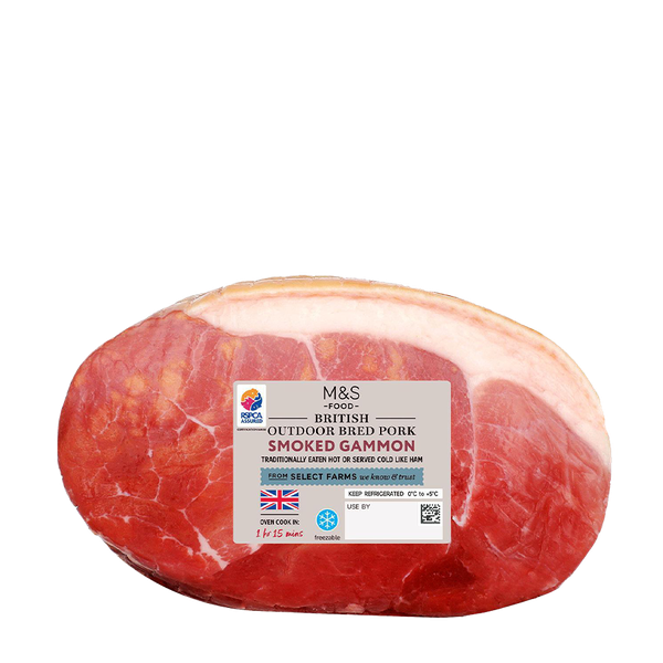 British Outdoor Bred Smoked Gammon from Marks & Spencer