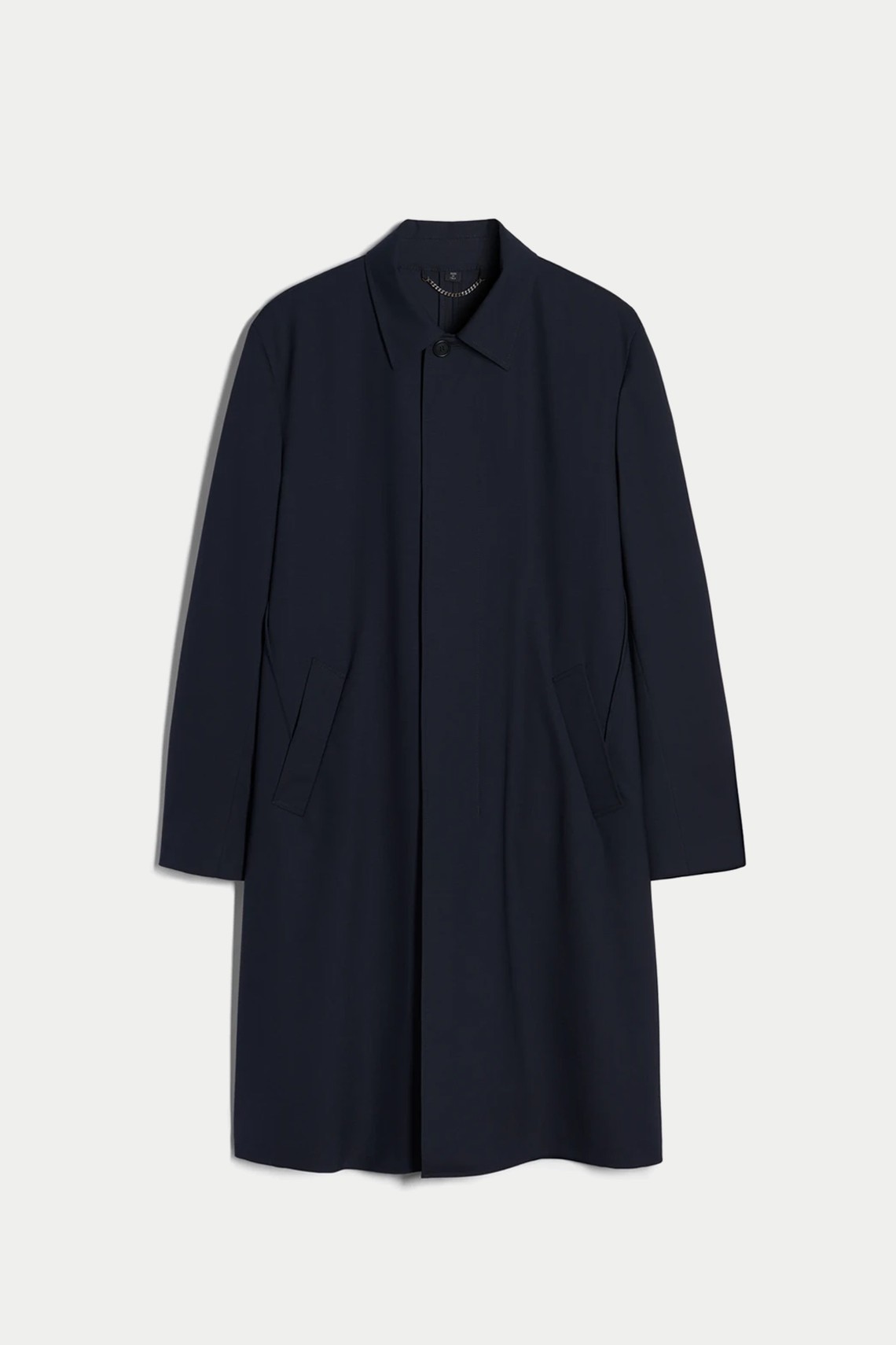 Stretch Wool Car Coat