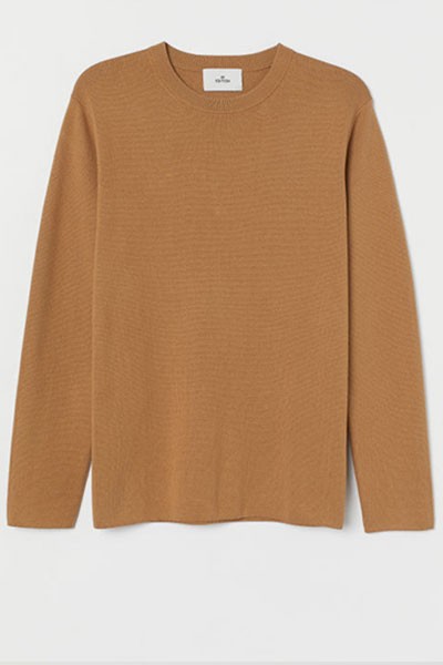 Fine-Knit Cashmere-Mix Jumper from H&M