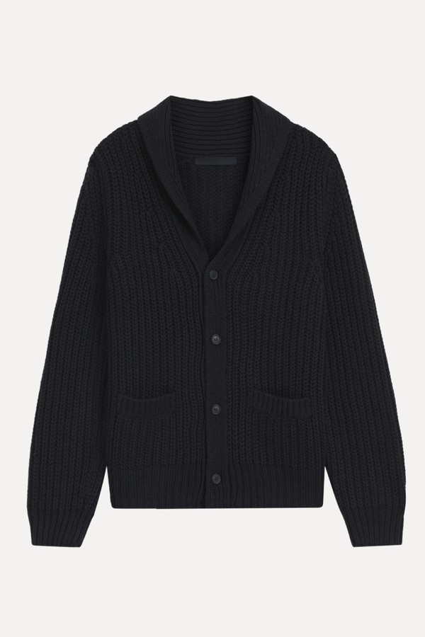 Relaxed-Fit Cardigan In Wool & Cashmere