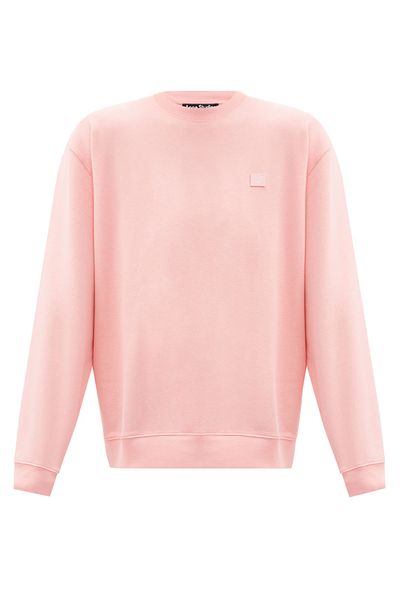 Forba Face Oversized Cotton-Jersey Sweatshirt from Acne Studios