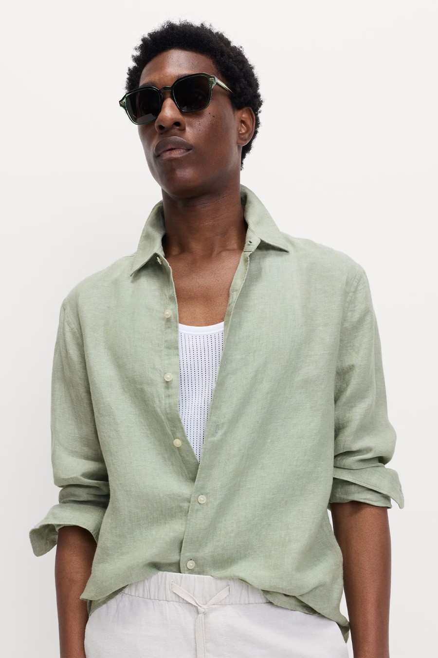 Regular Fit Pure Linen Shirt from Marks & Spencer