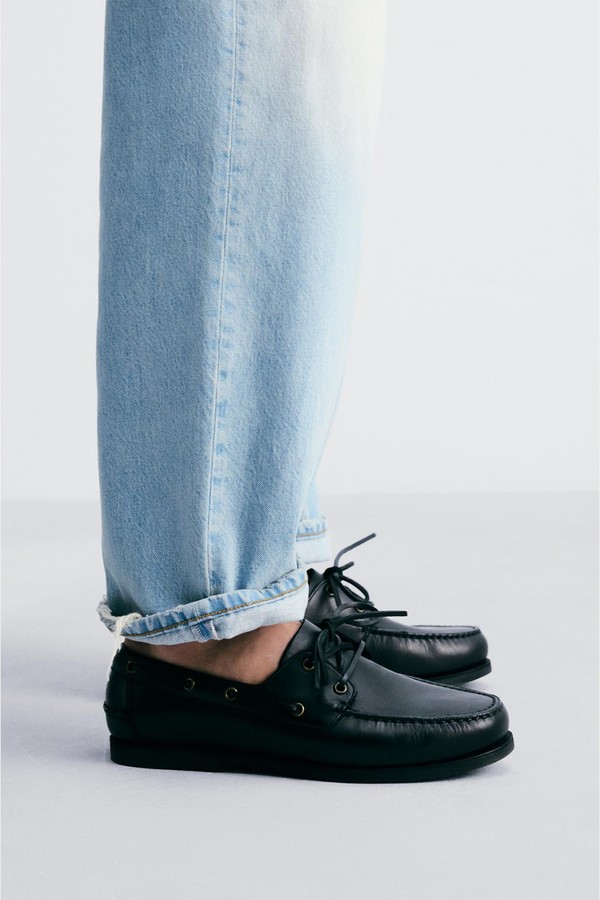 Leather Deck Shoes