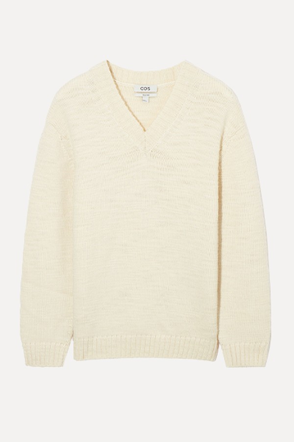 V-Neck Wool Jumper   from COS