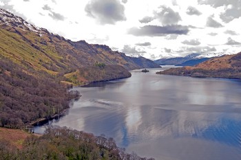 Inverarnan View Of North Loch Lomond