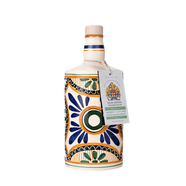 Barocco Ceramic Extra Virgin Olive Oil 500ml from Centonze 