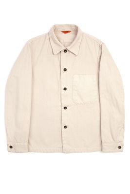 Cedrone Cotton Herringbone Overshirt from Barena