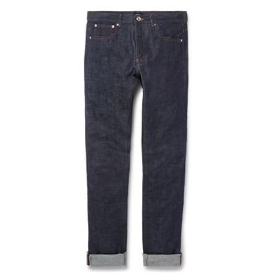 Petit Standard Slim-Fit Dry Selvedge Denim Jeans from A.P.C.