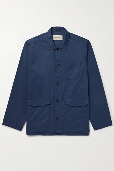Hockney Slub-Cotton Shirt Jacket from Oliver Spencer