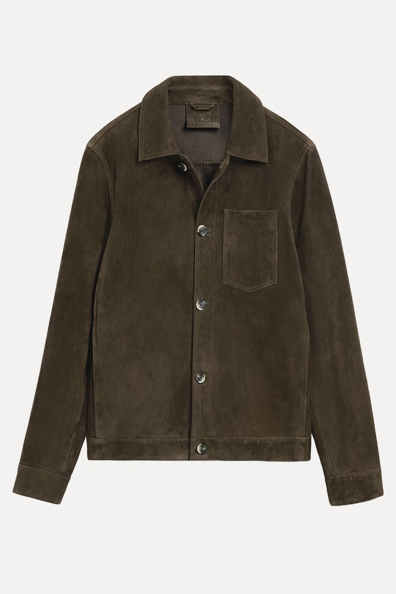Suede Shacket from Moss