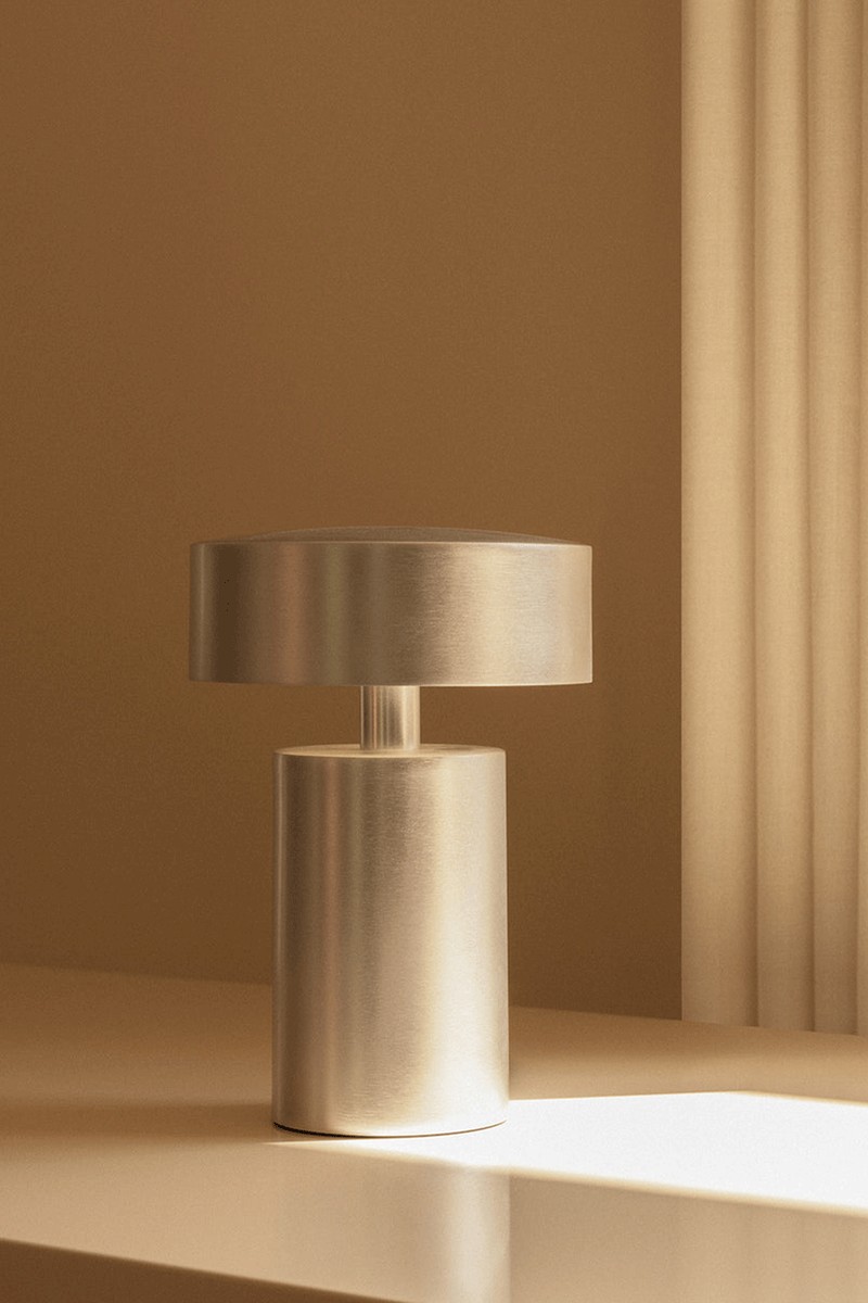 Portable Column Table Lamp from Audo