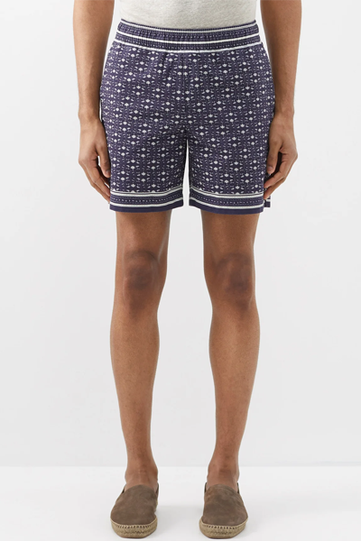 Louis Bandana-Print Cotton Shorts from Orlebar Brown