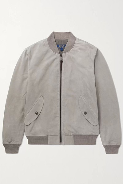 Suede Bomber Jacket from Polo Ralph Lauren