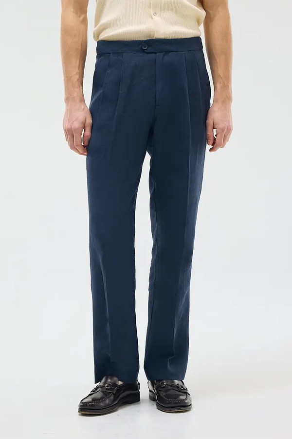 Pleated Tailored Trousers