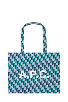 Logo-Print Tote Bag from A.P.C.