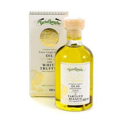 Extra Virgin Olive Oil With White Truffle Slices from TartufLanghe