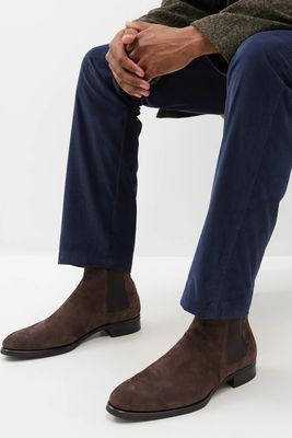 Suede Chelsea Boots  from Brioni