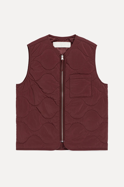 Quilted Liner Vest  from ARKET 