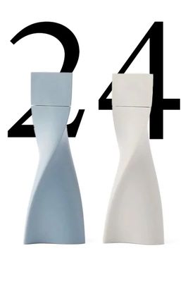 Duo Salt And Pepper Grinders from Zaha Hadid Design