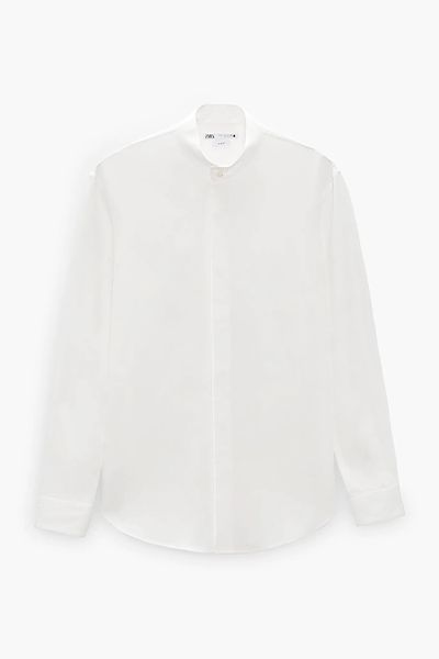 Stand-Up Collar Shirt from Zara