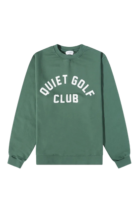 Clothing Quiet Golf Quiet Golf Crew Sweat from Quiet Golf