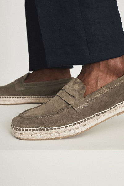 Suede Espadrilles from Reiss