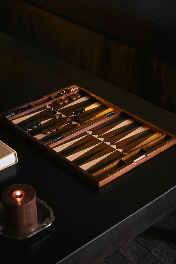 Wooden Backgammon Set from Zara