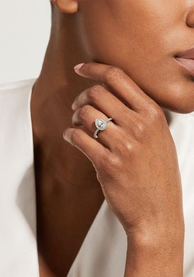 Aura Pear Shaped Diamond Ring